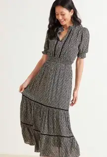 Roan + Ryan x  Blake Puff Sleeve Floral Maxi Dress