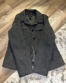 Outfitters Wool Blend Peacoat