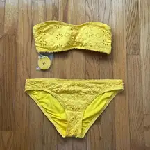 Kate Spade Yellow Swimsuit Bikini