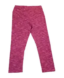 RBX Fuchsia marbled athletic capris