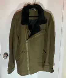 Free People Green Jacket