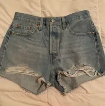 501 High-Rise Denim Shorts