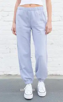 BRANDY MELVILLE BLUE ROSA SWEATPANTS ELASTIC CUFF AND WAISTBAND WITH POCKETS