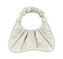 JW Pei - Gabbi Ruched Hobo Handbag in Ivory Cream