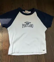 Pull and Bear Pacific Republic Tank Top in White