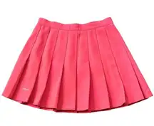 Vintage 80’s Head Sportswear Neon Pink Pleated Tennis Skirt size Small