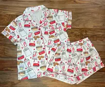 Chicken Pajamas Women's Large New