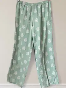 Garnet Hill Pine Cone Pajama Pants