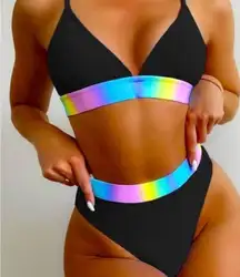 New Iridescent Two Piece Bikini