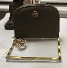 Anne Klein Dark Green Key & Card Holder