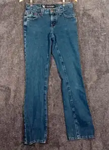 Rockies slim low rise women's jeans cowgirl rodeo farm size 4