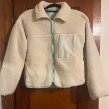 GAP Cream Sherpa Jacket