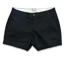 4/$15 BUNDLE SALE OLS NAVY BLACK FLAT FRONT SHORT 5” inseam