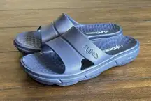 Ryka Women's Re-zorb Lite Slide Recovery Sandal Sandals 10 comfort flat slides