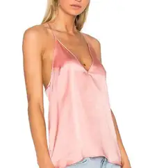 Cami NYC Emily Top Tank Silk Coral Revolve Lace Size Medium M