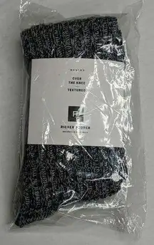 Richer Poorer Reina Over the Knee (OTK) Socks - US 5-10 - NWT