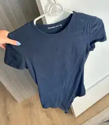 Abercrombie Navy Blue Bodysuit