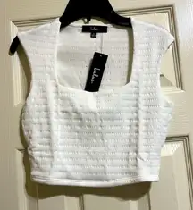 Lulu Ribbed Crop Tank