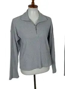 Kinesis Women's 2 Piece Lounge Set Small Gray Ribbed Comfy Stretchy