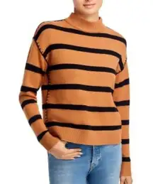 T Tahari Mock Neck Striped Sweater | Bloomingdale's medium