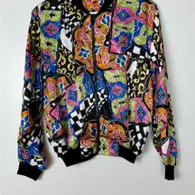Colorful Patterned Women's Jacket