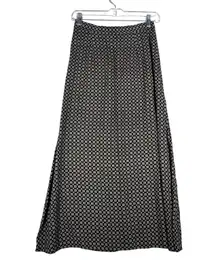 Briggs‎ NY Skirt Midi Geometric Career Wear Casual Neutral Vintage Small Petite