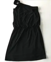 White House Black Market One Shoulder Dress Lined‎