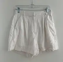 Abercrombie Curve Love Linen Shorts