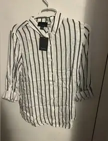 Lumiere button up short sleeve top