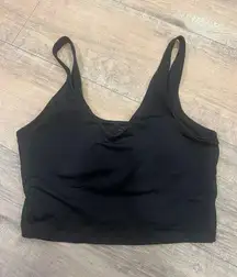 black  athletic tank