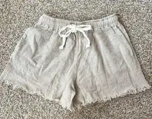 ELCE Swim Gauzy Paperbag Shorts Size Small