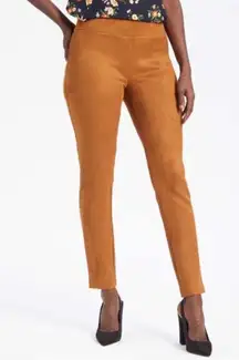 ✨ loft outlet brown butter pointe faux suede leggings✨