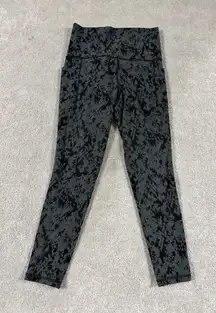 Athleta Salutation Stash Pocket II Printed 7/8 Tight Women's Xs EUC‎