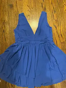 Royal Blue Dress