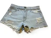 Joes jorts collectors edition‎ the Charlie high rise distressed denim shorts