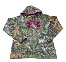 Mossy Oak Loose Camouflage Purple Hoodie Women’s size Small