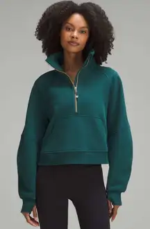 Lululemon Scuba Oversized Funnel Neck Half Zip Pullover – XS/S