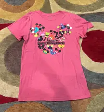 Disney Parks Disney World Birthday Mickey Mouse Ear Graphic Tee Shirt Women’s S