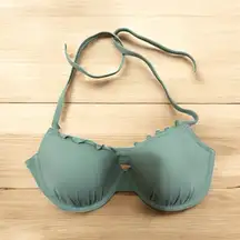 Shade & Shore Green Bikini Top