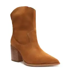Schutz Tessie Suede Western Casual Boots