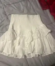 DO+BE White Boutique Skirt