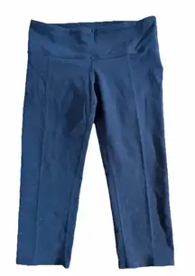 Alo Yoga Black Cropped Leggings Women’s Size Small High Rise Athletic Workout