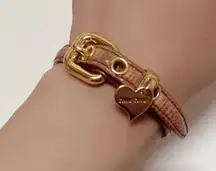 Authentic  heart bracelet leather