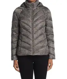 Michael Kors Jacket Short Packable Puffer with Removable Hood Size XS New w/Tag