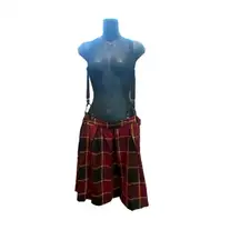 Harry Potter Gryffindor Pleated Suspender Skirt Plus Size