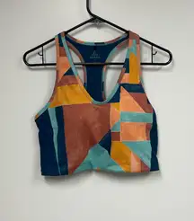 Prana matching crop top and leggings 