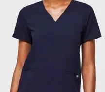 FIGS Navy Scrub Top