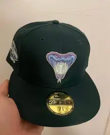 New Era Hat club green icy noho exclusive Arizona diamondbacks size 7 5/8 brand new sold out