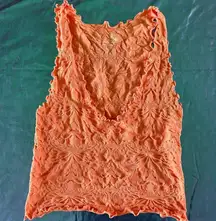 Here For You Cami in Burnt Coral size L/XL