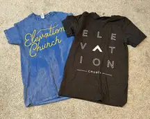 Elevation‎ church tshirt size small bundle